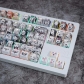 Ahegao 108 PBT Dye Sublimation Doubleshot Backlit Keycaps Set for Mechanical Gaming Keyboard